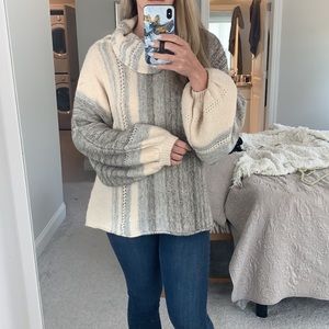 Cozy mohair and alpaca sweater